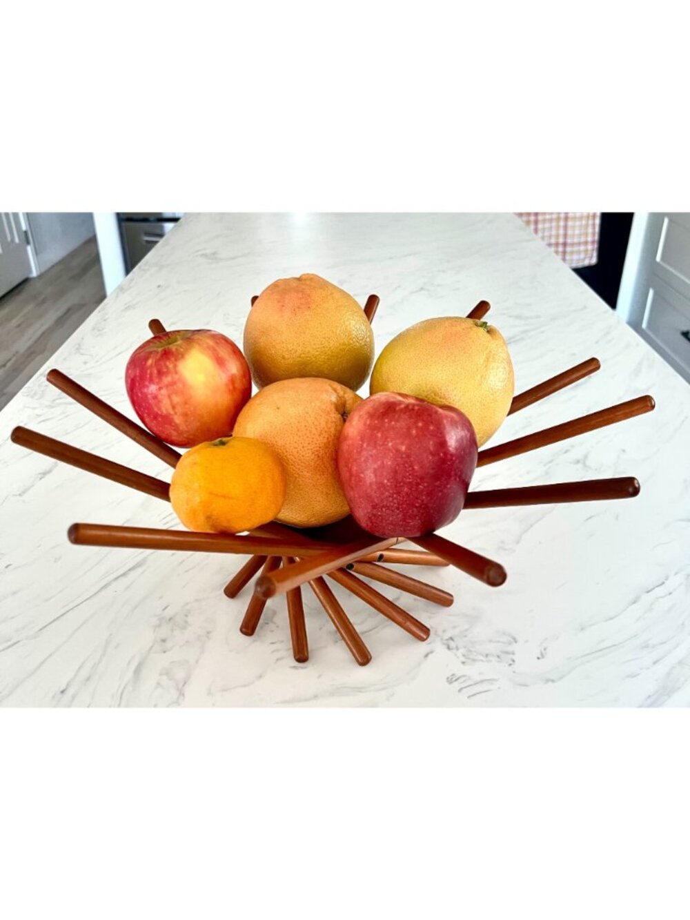 MoMA Satellite Fruit Bowl By Carlo Contin Wood Modernist Minimalist 1999 - Picture 3 of 11